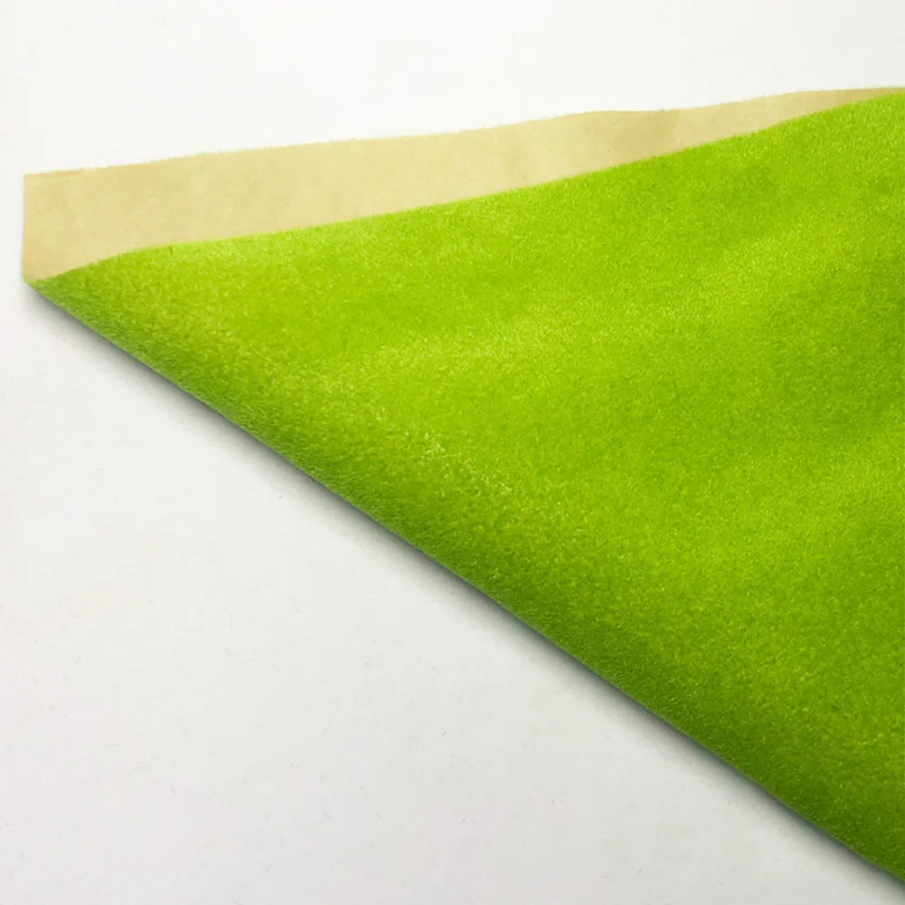 25cm Grass Mats Artificial Lawn Turf Model Landscape Scale Train Railway Scenery Building Layout Miniature Material Garden Decor