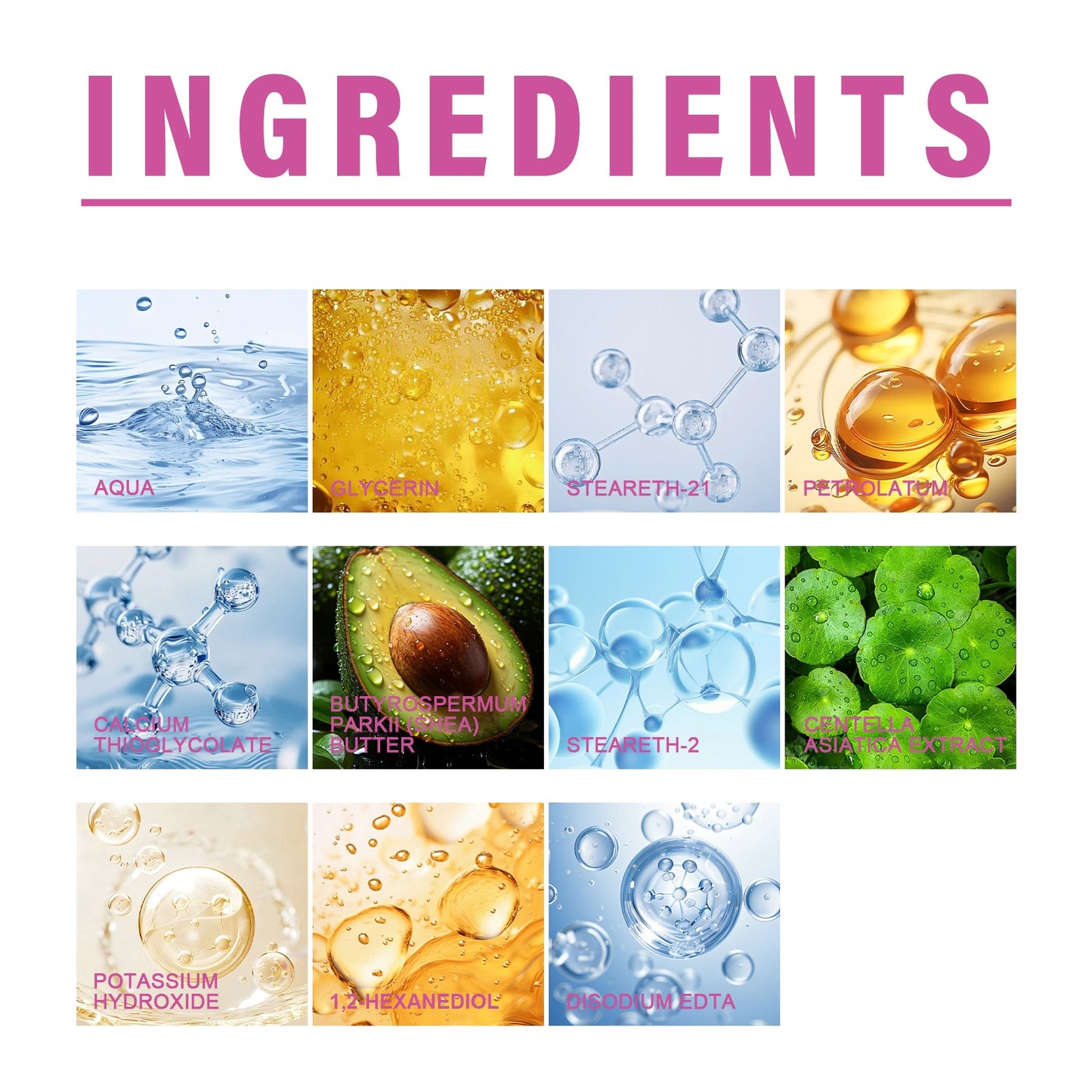 Delicate And Smooth Skin Depilatory Cream