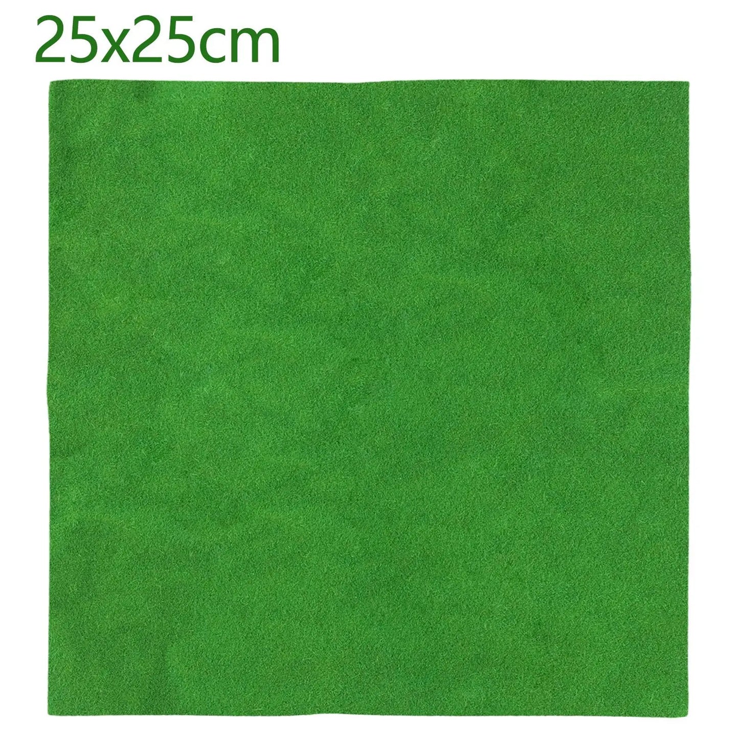 25cm Grass Mats Artificial Lawn Turf Model Landscape Scale Train Railway Scenery Building Layout Miniature Material Garden Decor
